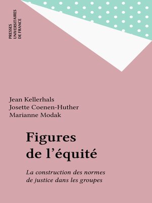 cover image of Figures de l'équité